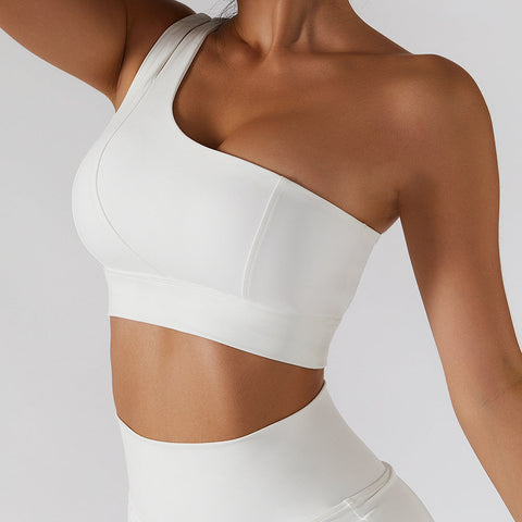 One Shoulder Sports Bra