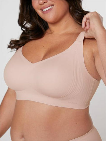 Plus Wireless Lounge Bra Pink