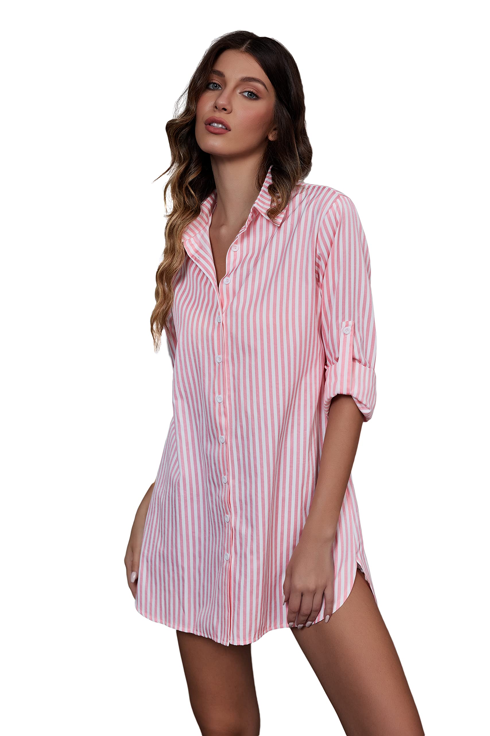 Camisas con mangas con puños y blusas estilo lino 