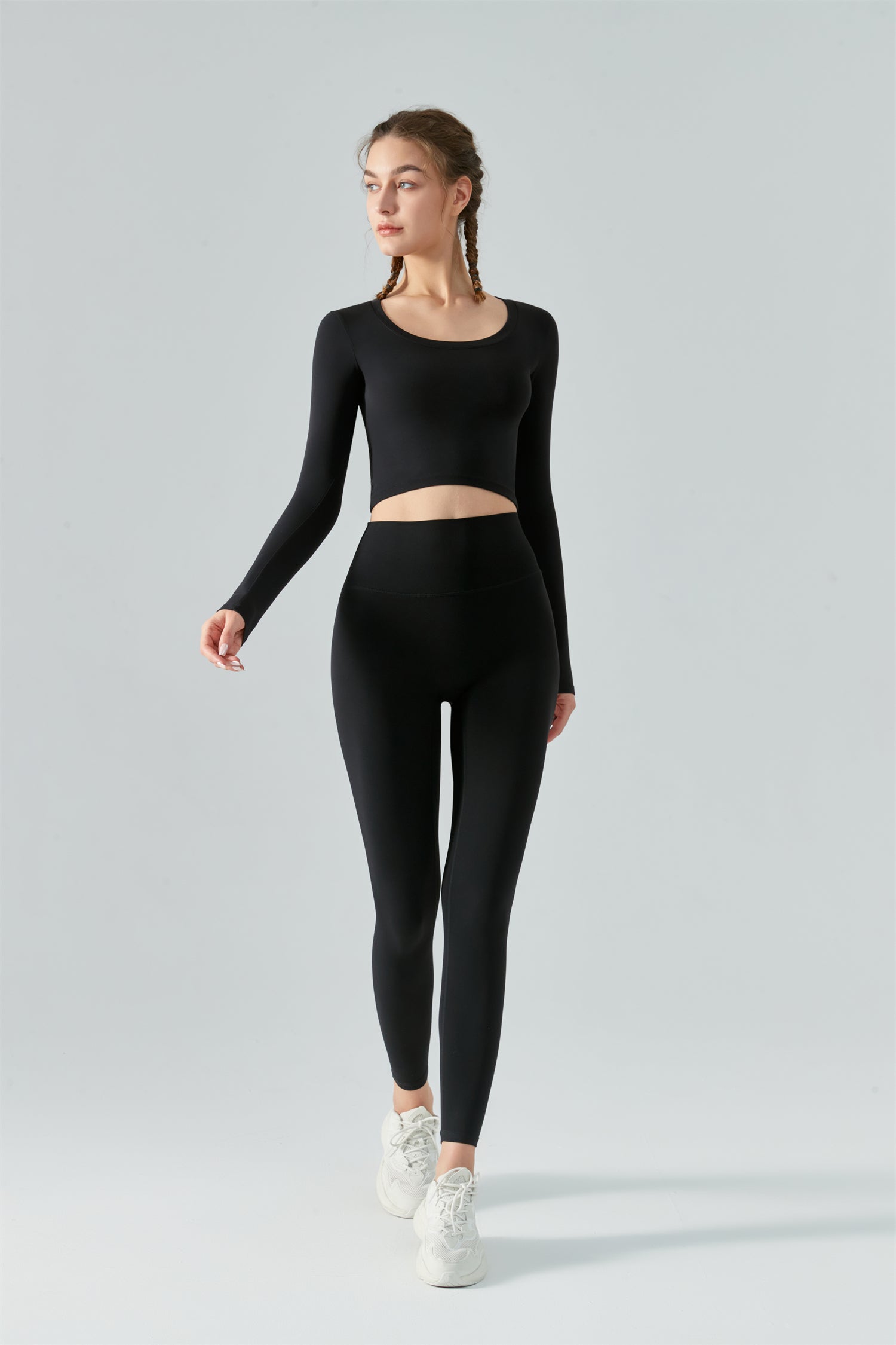 Round Neck Sports Top