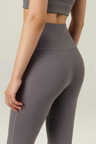 High Waisted Flared Sport Pant