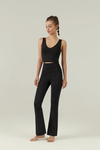 High Waisted Flared Sport Pant