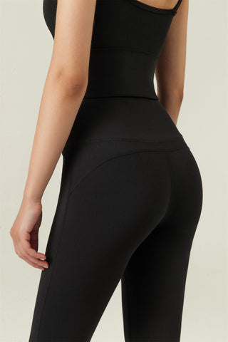 High Waisted Flared Sport Pant