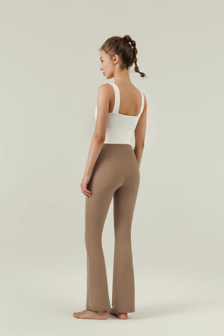 High Waisted Flared Sport Pant