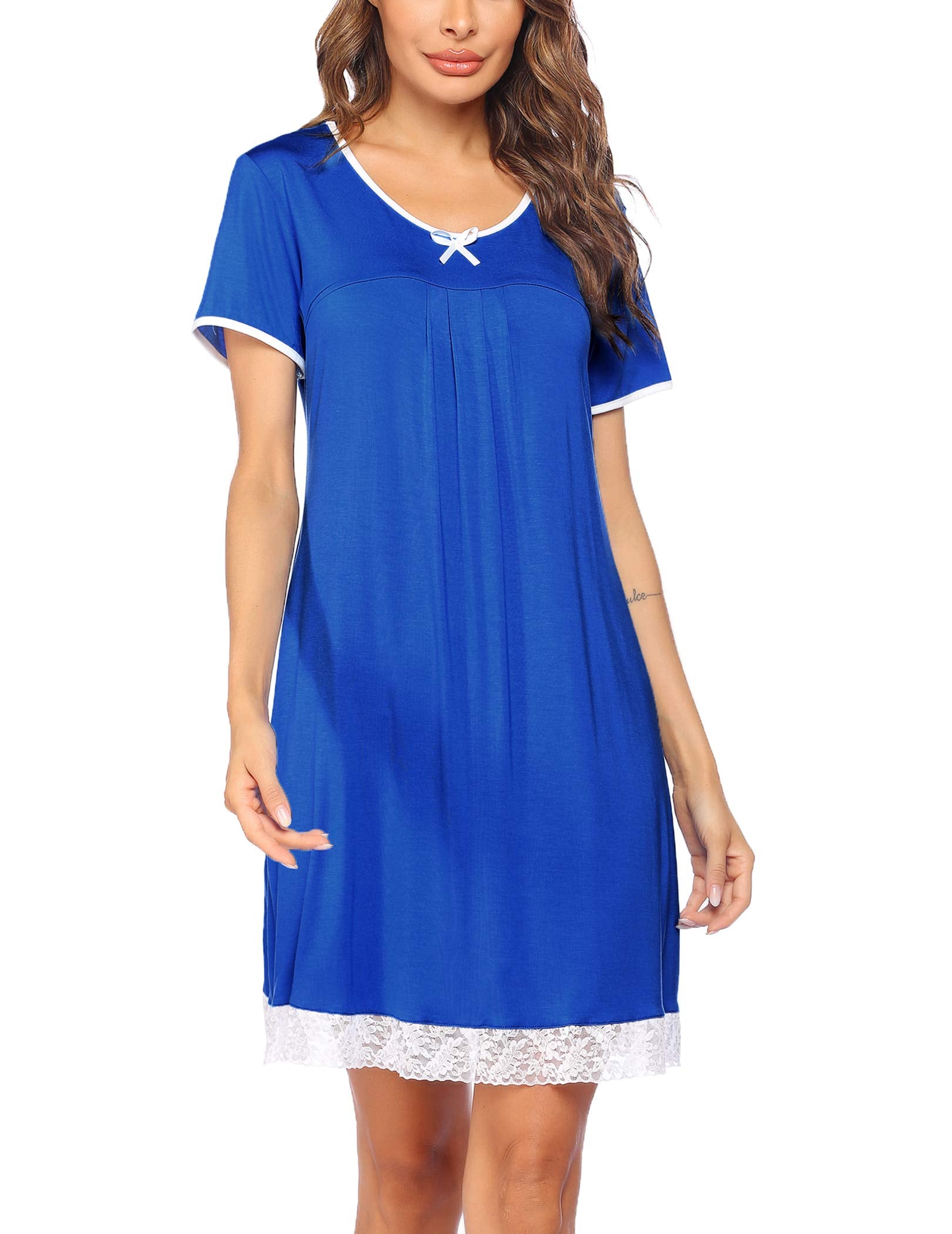 Lace Trim Nightgown