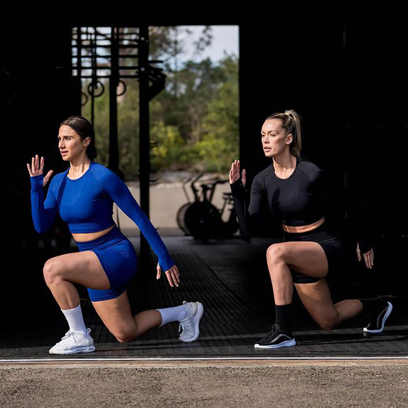 Workout Sets Long Sleeve & Shorts