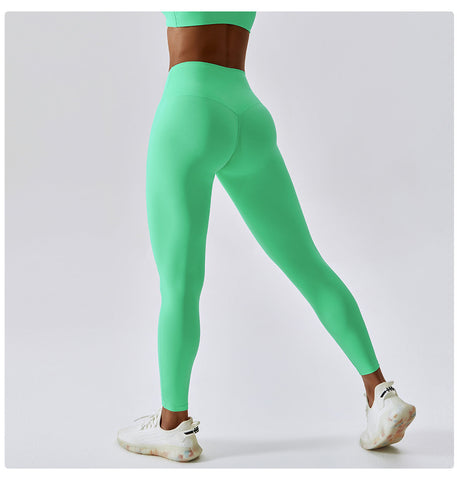 Butterweiche Yoga-Leggings zur Bauchkontrolle 