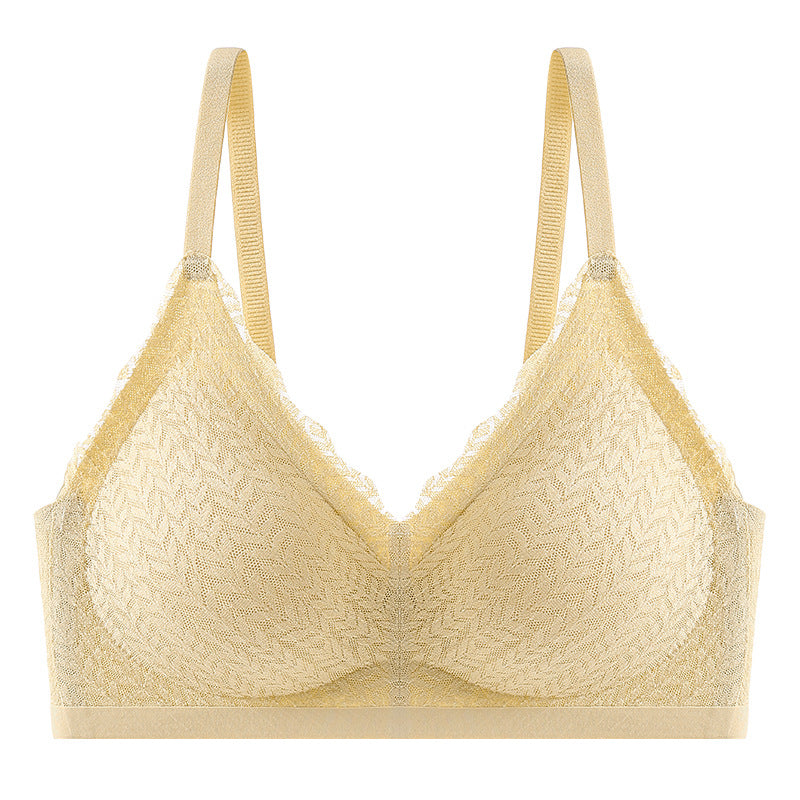 Bügelloses Spitzen-Bralette in Übergröße