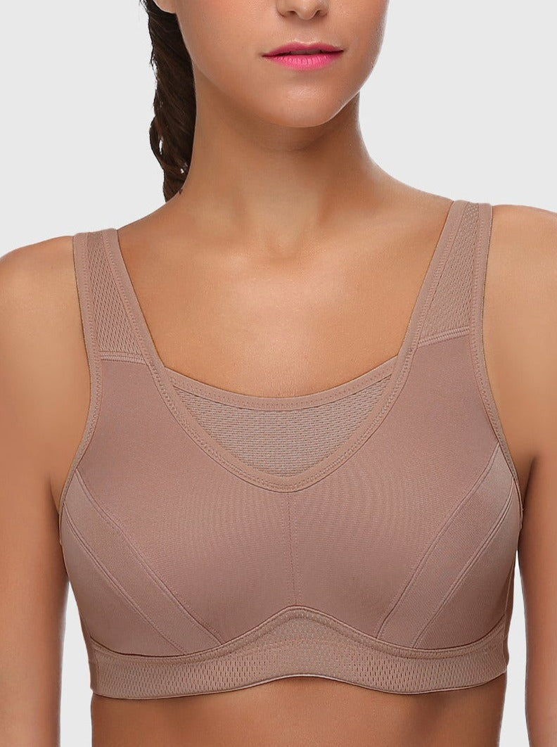 Solid Absorb Breathable Sports Bra