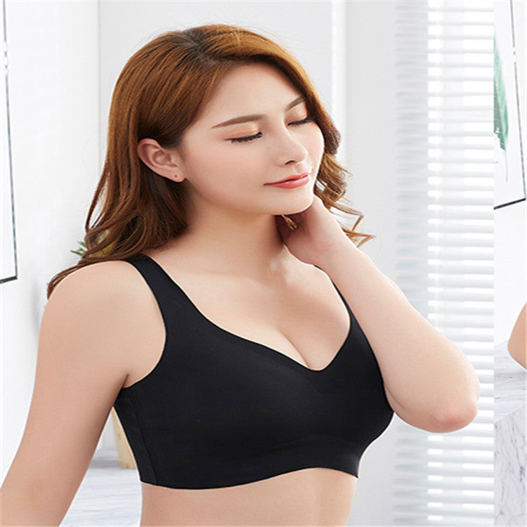 Women Push-up Breathable Sports Comfort Bra Pure