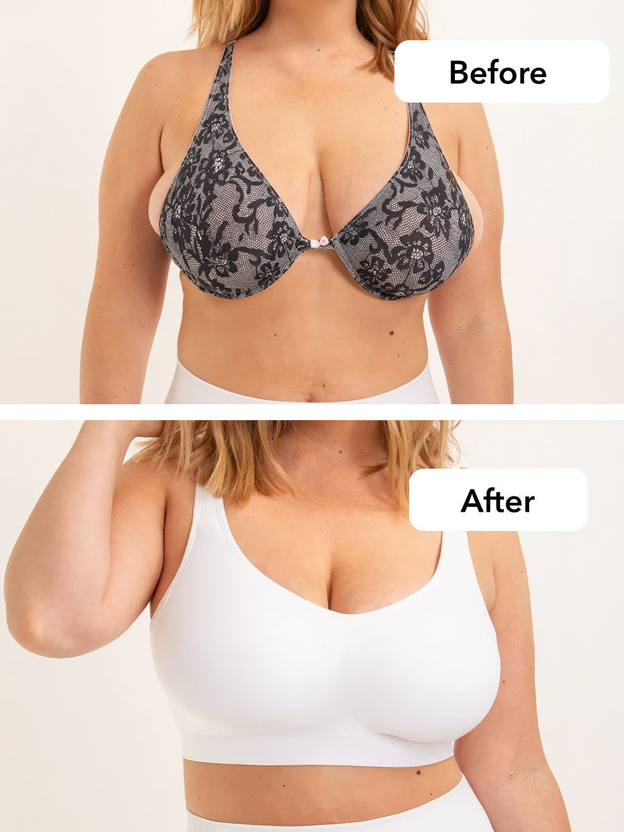 Daily Comfort Wireless Shaper Bra Blue