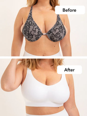 Daily Comfort Wireless Shaper Bra Ivory