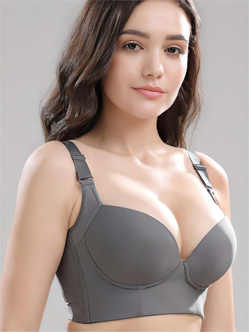 Plus Size Underwire Push-up Bra