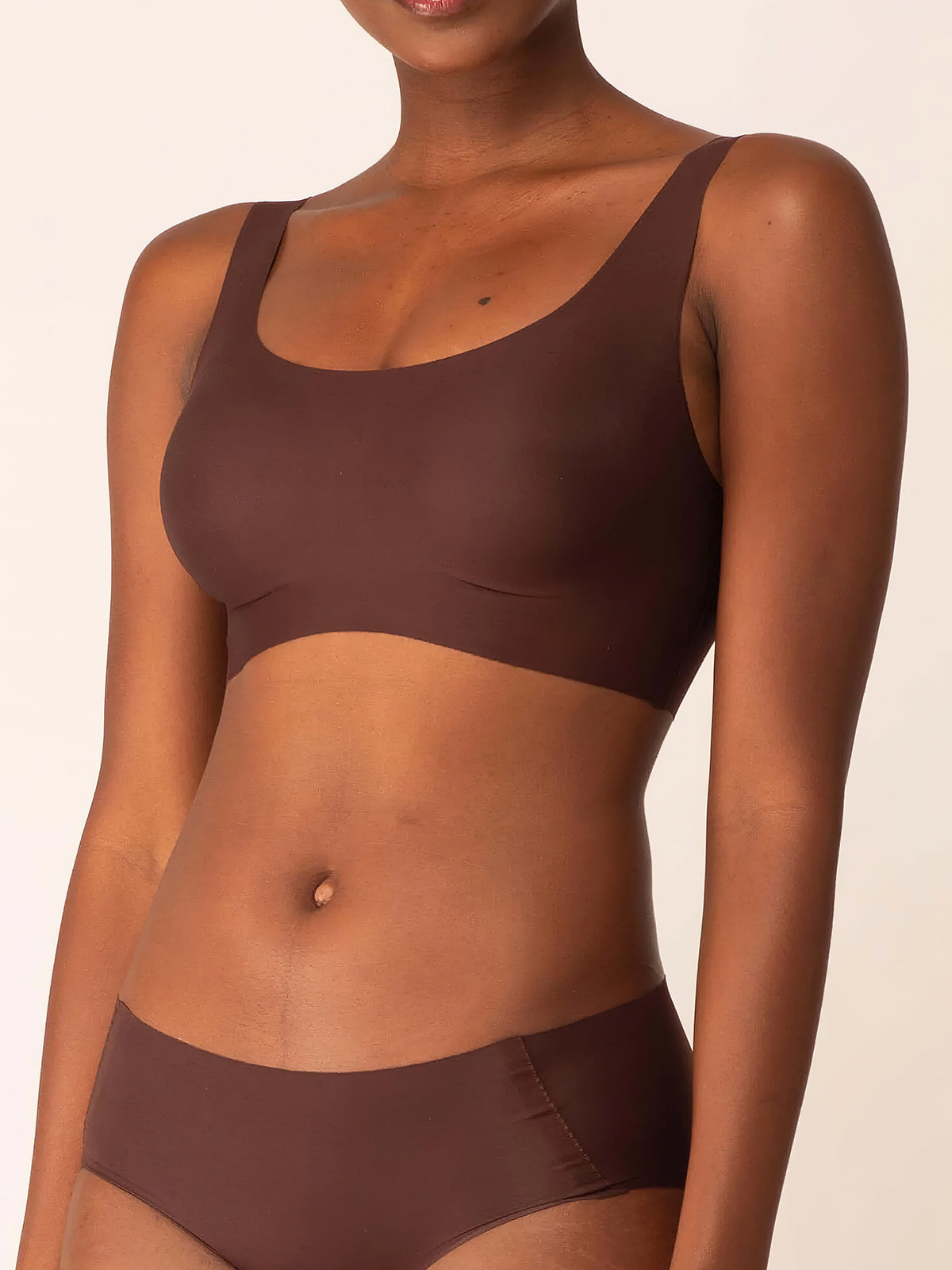 Classic Zero Wireless Bra Treacly Almond