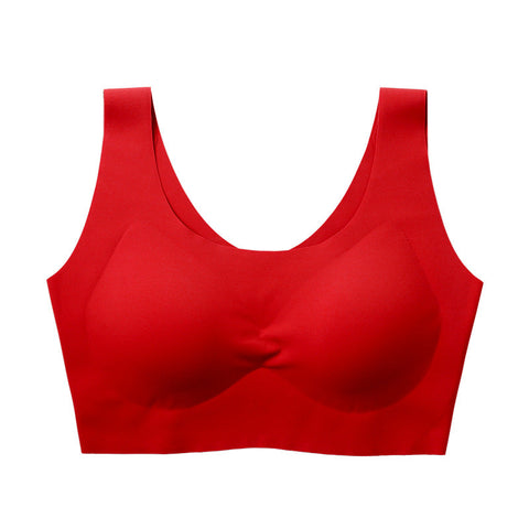 Plus Size Seamless Breathable Sports Yoga Bra