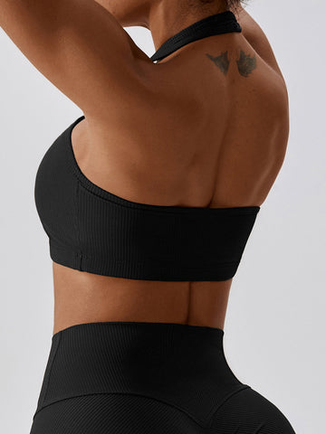 Rib Halter Light Support Yoga Bra