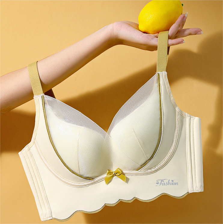 Lift-up & Push-up Shaping Bow Wireless Bra