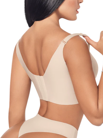 Adjustable Straps Back And Side Control Bra