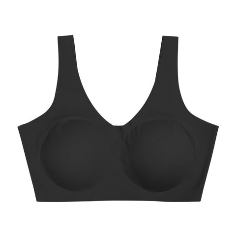 Large Open Back Light Support Sports Bra