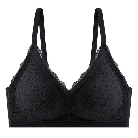 Plus Size Lace Wireless Bralette