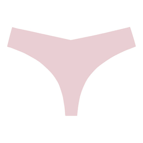 Seamless No Show Panty Thong Underwear