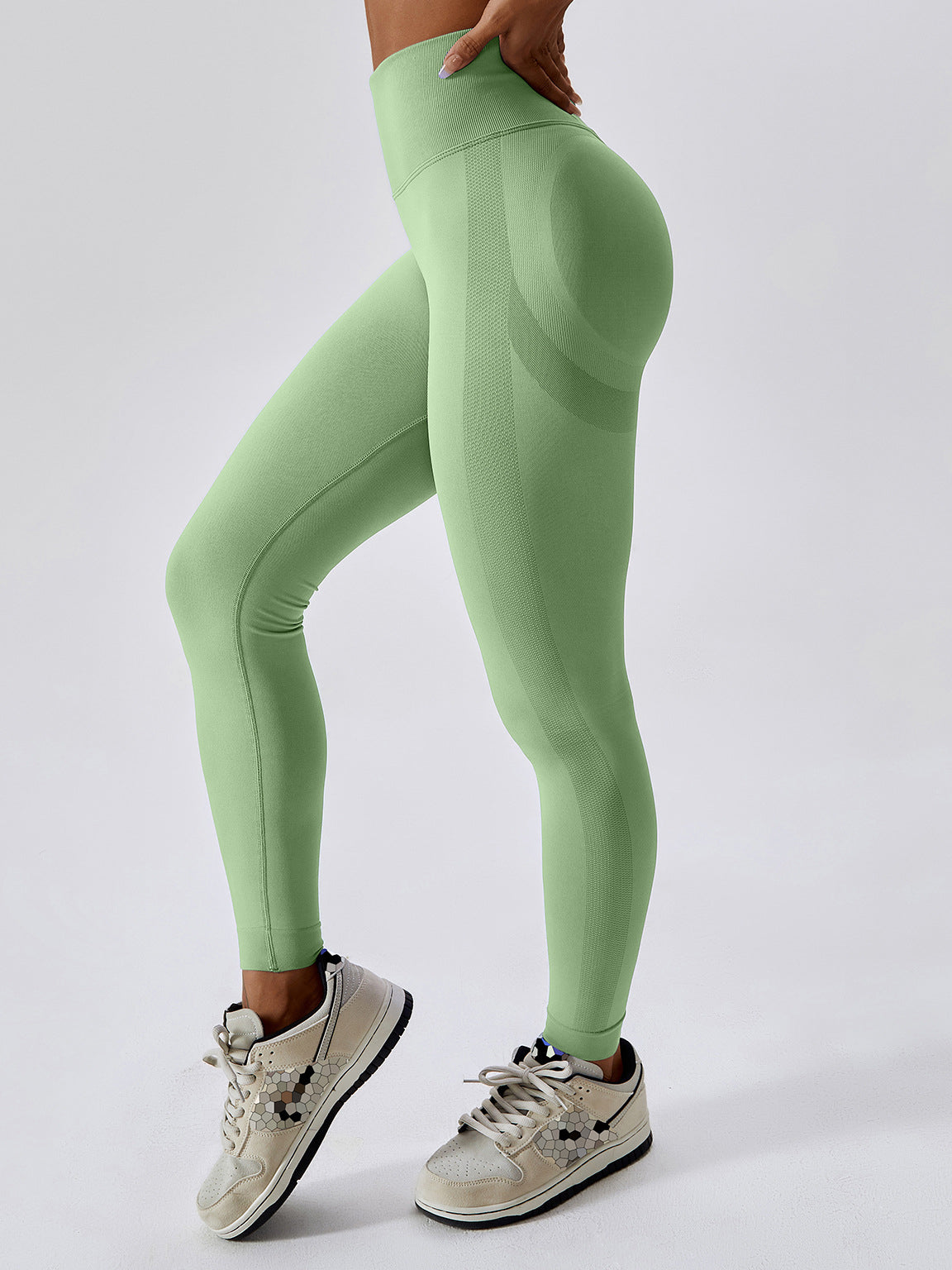 Leggings de yoga con cintura alta que levantan los glúteos 