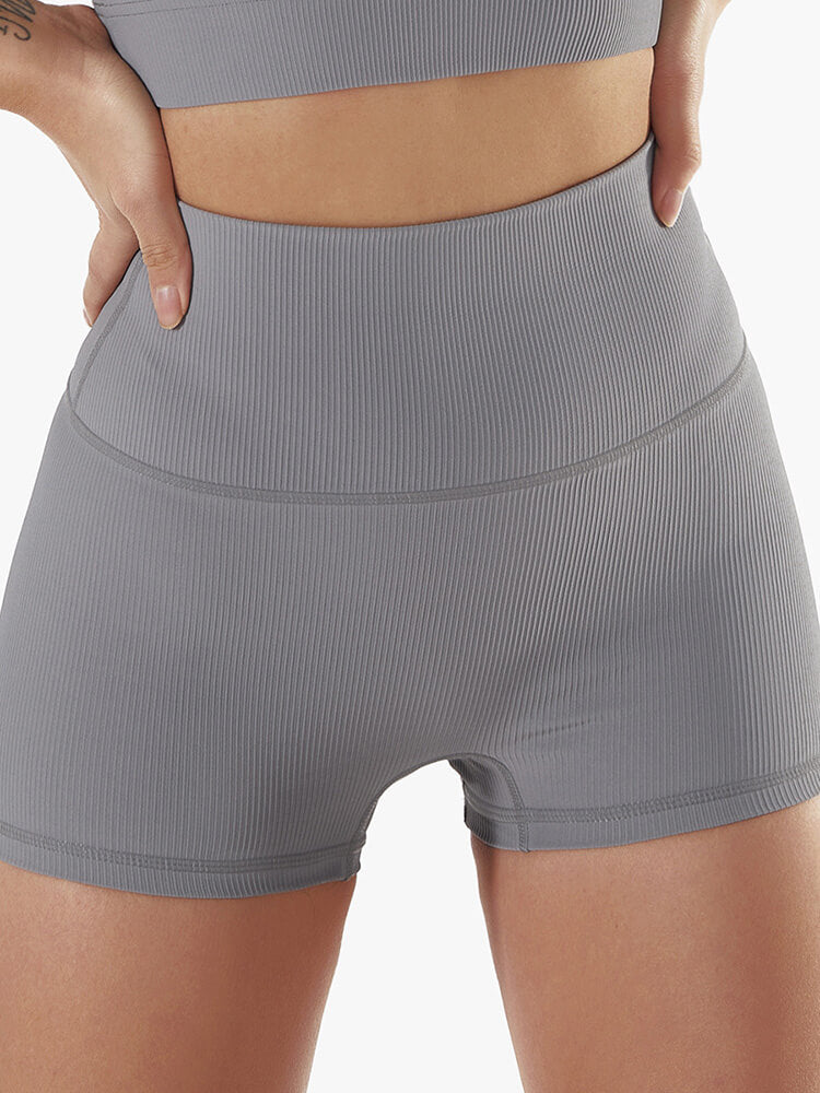 Live In Rib High Rise Yoga-Shorts