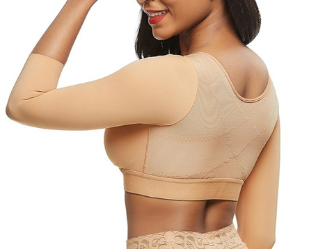 adjustable elastic back bra shaper