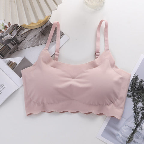 No Show Seamless Wireless Push-up Bra