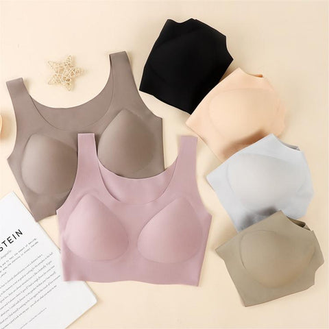 No Show Seamless Wireless Bra Top