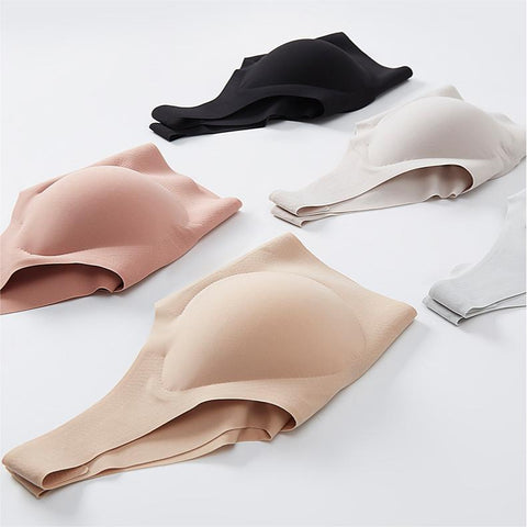 No Show Solid Wireless Bra