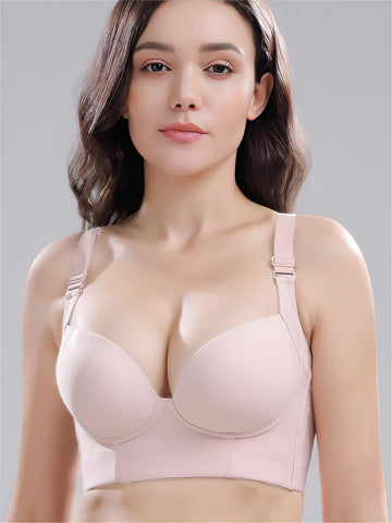 Plus Size Underwire Push-up Bra