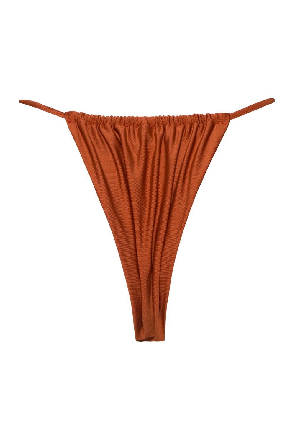 Rust Brazilian String Bikini Bottoms