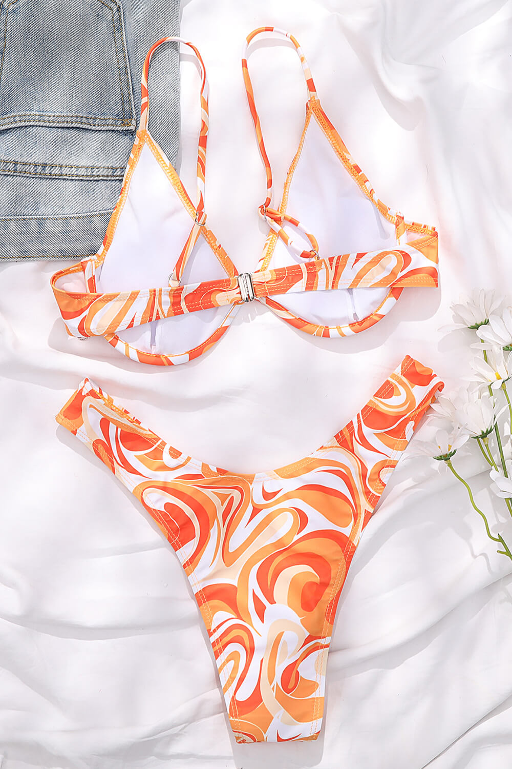 Bikinihose „Horizons“ in Burnt Orange